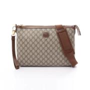 Gucci Vintage Pre-owned Canvas gucci-vskor Beige, Dam