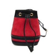 Gucci Vintage Pre-owned Mocka gucci-vskor Red, Dam