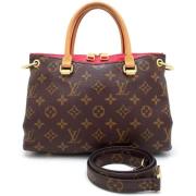 Louis Vuitton Vintage Pre-owned Canvas handvskor Brown, Dam