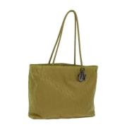 Dior Vintage Pre-owned Canvas dior-vskor Yellow, Dam