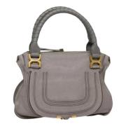 Chloé Pre-owned Pre-owned Laeder axelremsvskor Gray, Dam