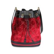 Gucci Vintage Pre-owned Laeder gucci-vskor Red, Dam