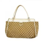 Gucci Vintage Pre-owned Canvas gucci-vskor Brown, Dam