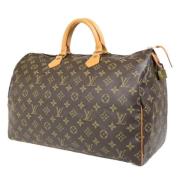 Louis Vuitton Vintage Pre-owned Canvas louis-vuitton-vskor Brown, Dam