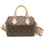 Louis Vuitton Vintage Pre-owned Canvas handvskor Brown, Dam