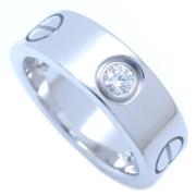 Cartier Vintage Pre-owned Metall ringar White, Dam