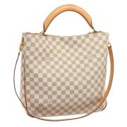 Louis Vuitton Vintage Pre-owned Canvas louis-vuitton-vskor Beige, Dam