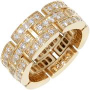 Cartier Vintage Pre-owned Metall ringar Yellow, Dam