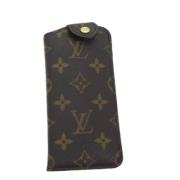 Louis Vuitton Vintage Pre-owned Canvas necessrer Brown, Dam