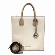 Michael Kors Pre-owned Pre-owned Laeder handvskor Beige, Dam