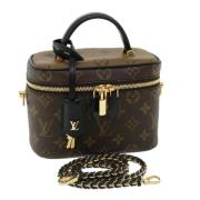 Louis Vuitton Vintage Pre-owned Canvas louis-vuitton-vskor Brown, Dam