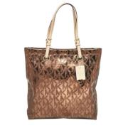 Michael Kors Pre-owned Pre-owned Tyg handvskor Brown, Dam