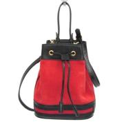 Gucci Vintage Pre-owned Mocka gucci-vskor Red, Dam