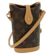 Louis Vuitton Vintage Pre-owned Canvas louis-vuitton-vskor Brown, Dam