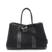 Hermès Vintage Pre-owned Canvas handvskor Black, Dam