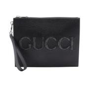 Gucci Vintage Pre-owned Laeder gucci-vskor Black, Dam