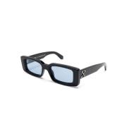 Off White Oeri127 1040 Sunglasses Black, Unisex