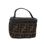 Fendi Vintage Pre-owned Canvas fendi-vskor Brown, Dam