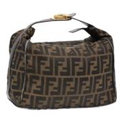 Fendi Vintage Pre-owned Canvas fendi-vskor Brown, Dam