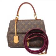 Louis Vuitton Vintage Pre-owned Tyg louis-vuitton-vskor Brown, Dam