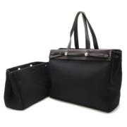 Hermès Vintage Pre-owned Canvas totevskor Black, Dam