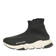 Balenciaga Vintage Pre-owned Tyg sneakers Black, Dam