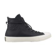 Converse Shadow Woods High Top Sneakers Black, Dam