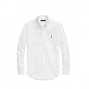 Ralph Lauren Chemise Oxford-Slim - Storlek: XL, Färg: VIT White, Herr