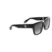 Roberto Cavalli Stilfulla solglasögon Black, Unisex