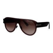 Tom Ford Stiliga solglasögon Lyle-02 Brown, Unisex