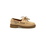 Sebago Ranger Suede Skor Beige, Dam