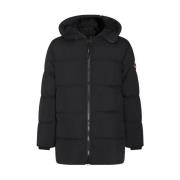 Canada Goose Svart dunjacka med huva Black, Herr