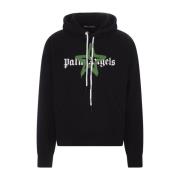 Palm Angels Hoodies Black, Herr