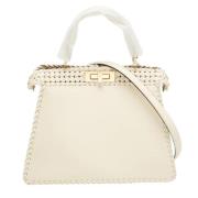 Fendi Vintage Pre-owned Laeder fendi-vskor White, Dam