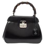 Gucci Vintage Pre-owned Laeder handvskor Black, Dam