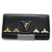 Louis Vuitton Vintage Pre-owned Laeder plnbcker Black, Dam