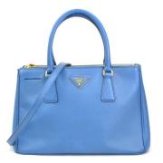 Prada Vintage Pre-owned Laeder prada-vskor Blue, Dam