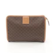 Celine Vintage Pre-owned Canvas kuvertvskor Brown, Dam