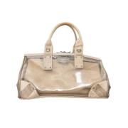 Prada Vintage Pre-owned Canvas prada-vskor Beige, Dam