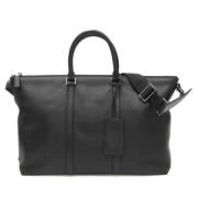 Prada Vintage Pre-owned Laeder prada-vskor Black, Herr