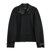 Our Legacy Svart Aero Nylon Blouson Jacka Black, Dam