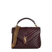 Yves Saint Laurent Vintage Pre-owned Laeder handvskor Red, Dam