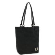 Fendi Vintage Pre-owned Canvas fendi-vskor Black, Dam