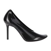 Courrèges Nude Translucent Stiletto Pumps Black, Dam