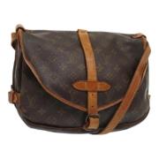 Louis Vuitton Vintage Pre-owned Canvas louis-vuitton-vskor Brown, Dam