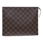 Louis Vuitton Vintage Pre-owned Canvas louis-vuitton-vskor Brown, Dam