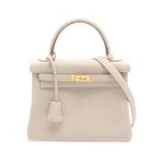 Hermès Vintage Pre-owned Laeder handvskor White, Dam