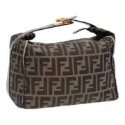 Fendi Vintage Pre-owned Canvas fendi-vskor Brown, Dam