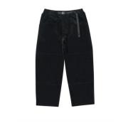 Gramicci Corduroy Double Knee Pant i svart Black, Herr