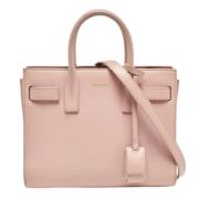 Yves Saint Laurent Vintage Pre-owned Laeder axelremsvskor Pink, Dam